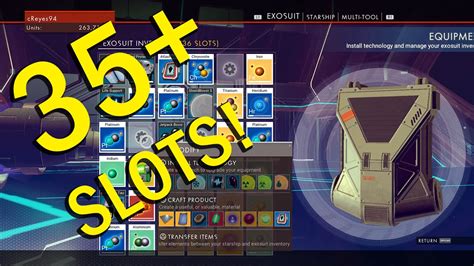 how to get more technology slots nms|No Man's Sky Storage guide: how to get more .